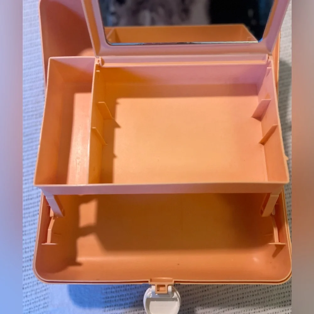 Vintage 1990's Caboodles 3-tier Makeup Case